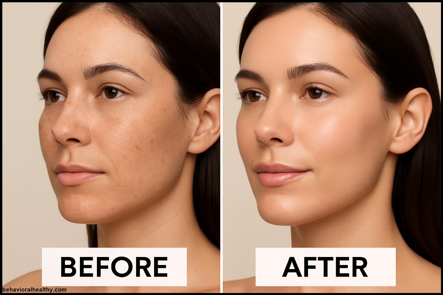 Chemical Peel Before and After